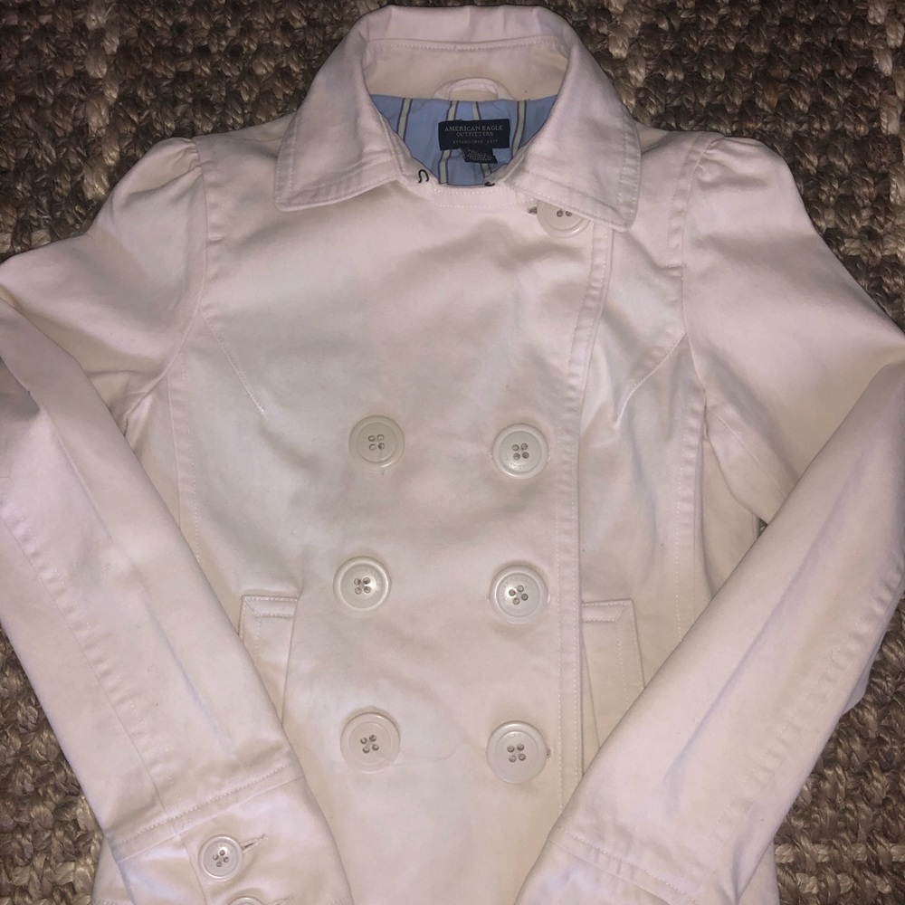 Winter White Peacoat